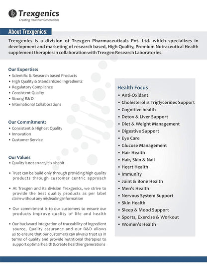 Trexgenics Citron-C Citrus Bioflavonoids 20%-Rosehip 35%-Vitamin C Complex 650mg - Collagen Builder, Vein Health, Immunity, Antioxidant & Skin (60 Veg. Capsules)