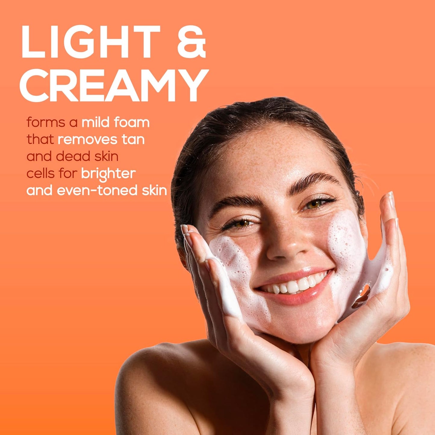 Joy Skin Fruits Spots & Tan Clear Face Wash 200ml | Enriched with Papaya & Vitamin C + A | For Healthy Glowing skin | Suitable for All Skin Types