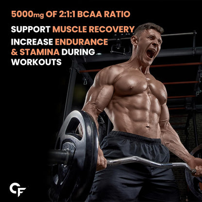 Carbamide Forte Eaa Supplement with Bcaa 5000Mg | Eaa intra workout Supplement for Men & Women with Hydration Blend & Vitamins â€“ Peach Iced Tea Flavour - 50 Servings - Powder 300G