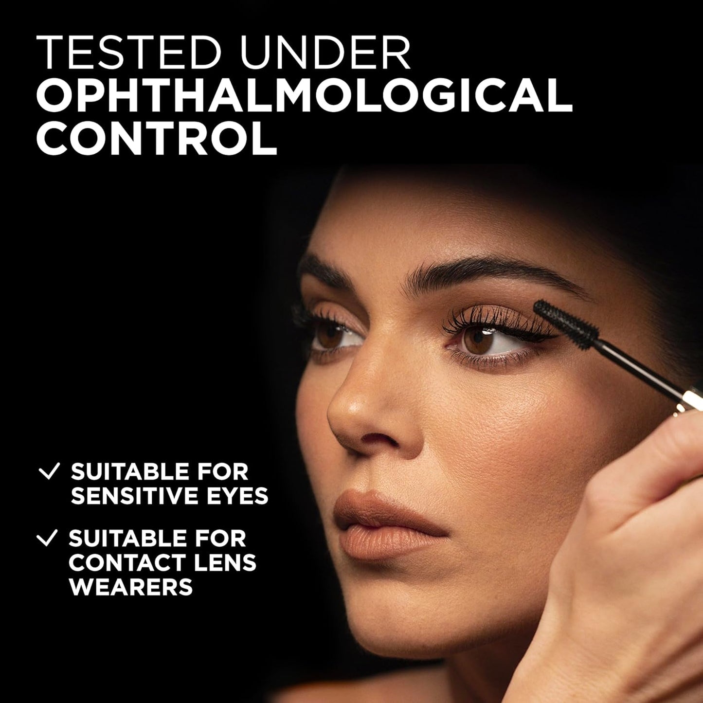 Lâ€™Oreal Paris Voluminous Panorama Waterproof Mascara Volumizing, Clump Free, Smudge free, Long-lasting, Black, 9.9ml