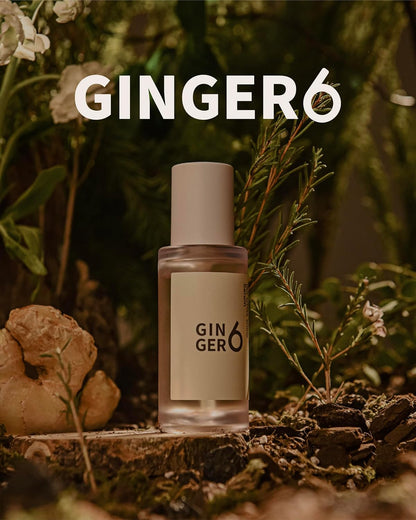 GINGER6 White Snow Brightening Face Serum 30ml | 70% Ginger Water | Anti-Aging Korean Skincare | Hyaluronic Acid, Niacinamide & Peptides | Firming, Hydration & Pigmentation Care | Vegan & Cruelty-Free