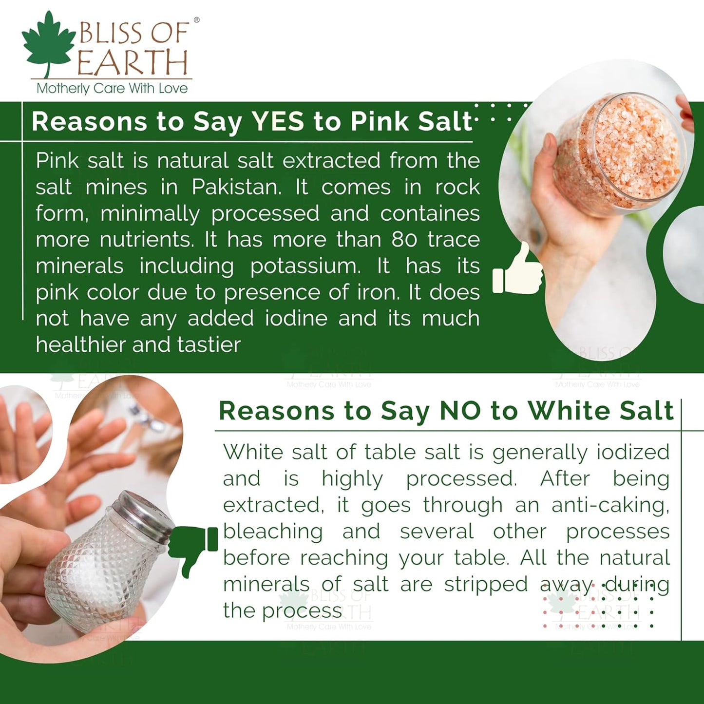 Bliss of Earth 1KG Pure Himalayan Pink Salt Non Iodised Rock Salt For weight management & Healthy Cooking, Natural Substitute of Iodised White Salt