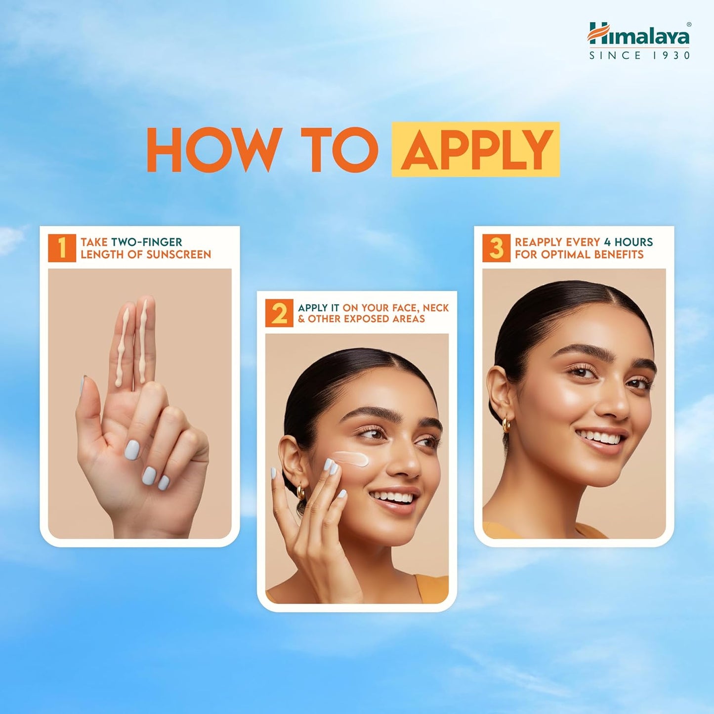 Himalaya Sun Protect+ Ultra Light Sunscreen | 90% Natural Origin Ingredients | In vivo tested SPF 50 PA++++ | Dermatologically tested for all skin types | No white cast | Sweat Resistant | 30g