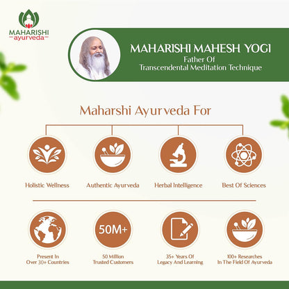 Maharishi Ayurveda Raktda Iron Management Tablets For Men&Women | Ayurvedic Iron Supplement With Vitamin C&Calcium | Maintains Haemoglobin Levels | Boosts Energy | Improves Skin&Hair Health | 60 Tablets