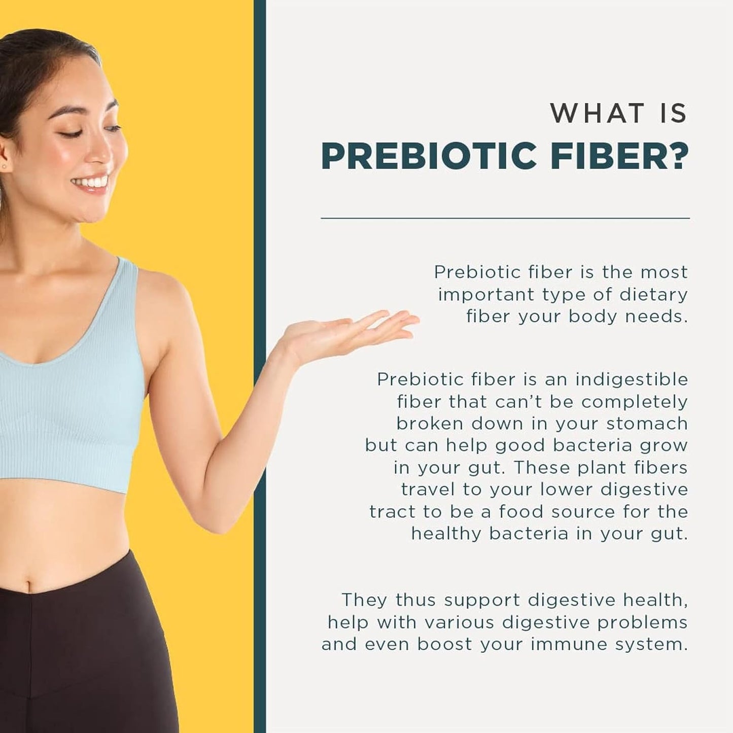 Wellbeing Nutrition Daily Fiber Powder | Weight Management, Manages Sugar Control, Bloating, Constipation & Acidity Relief | Organic Prebiotic Digestive Fiber Supplement | 30 Servings