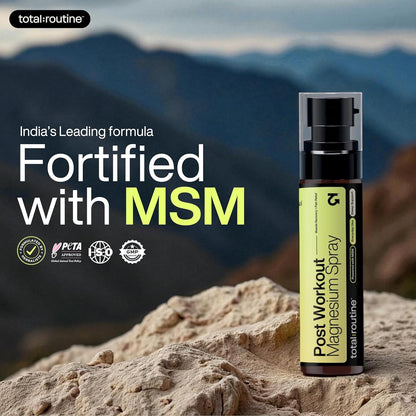 Post Workout Magnesium Spray|Pure Magnesium Chloride|Relieves Muscle Cramps, Reduces Soreness & Enhances Relaxation|For athletes, fitness enthusiasts, or anyone with muscle tension|Plant-Based, Fast-Absorbing & Non-Greasy