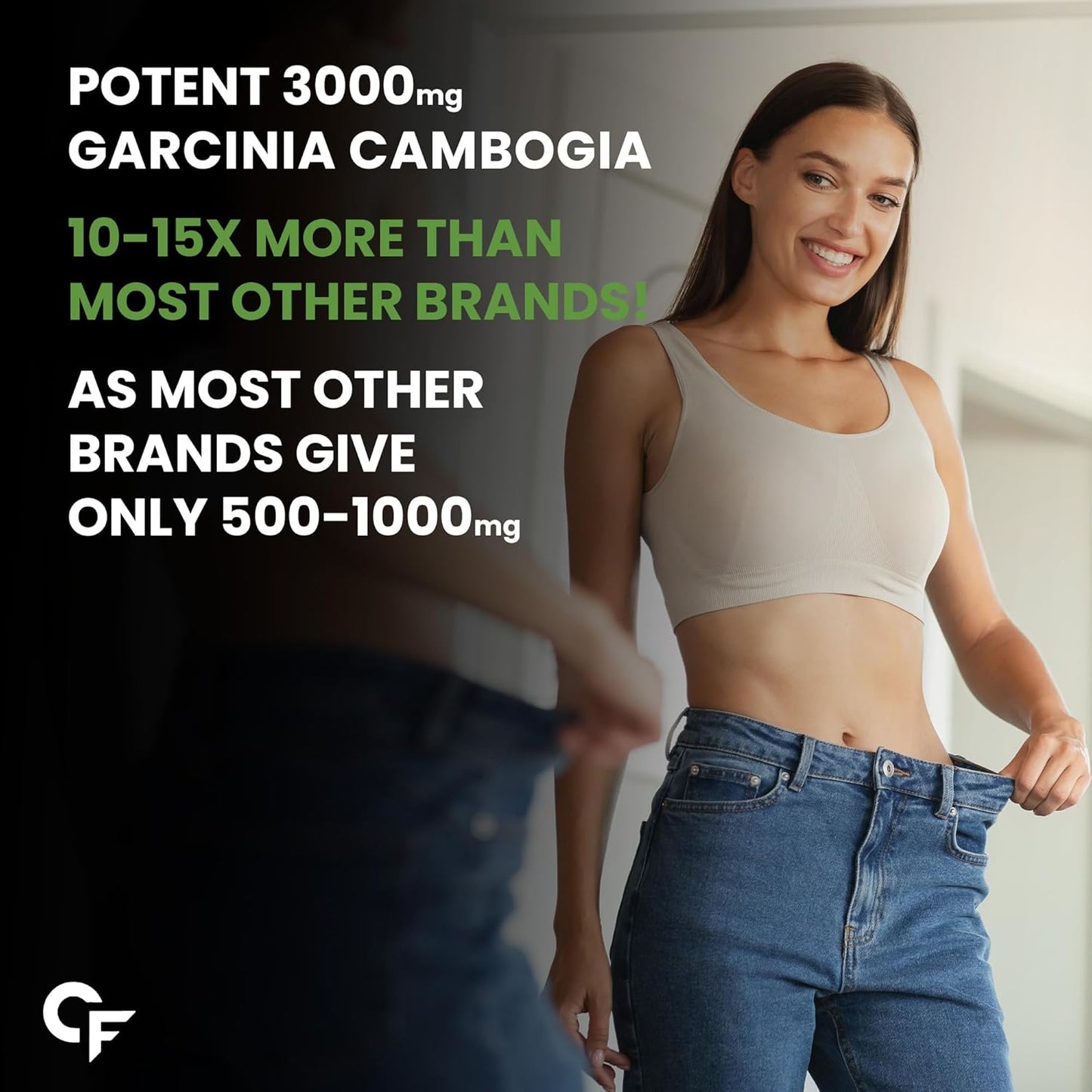 Carbamide Forte Garcinia Cambogia 3000mg 60% HCA & 6mg Piperine Per Serving | Weight Loss Supplement- 120 Veg Tablets