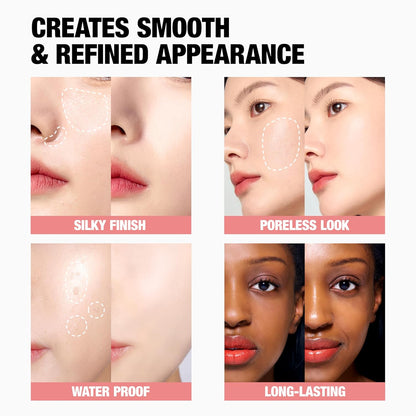 TFIT Delicate Silk Veil Art Primer - Korean Makeup, Poreless Matte Makeup Primer for Oily Skin (Lightweight, Hydrating), Blurring Pore Filler, Smooths fine linesï¼ŒLong-Lasting Blur Effect, 1.01FL. Oz.