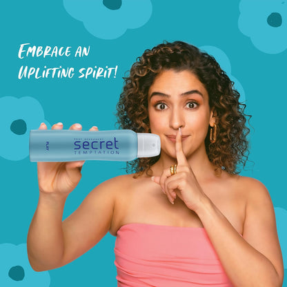 Secret Temptation Play Deodorant for Women, 150ml, Sophisticated Floral Freshness for Office Wear, Delicate Fragrance with A Winning Attitude