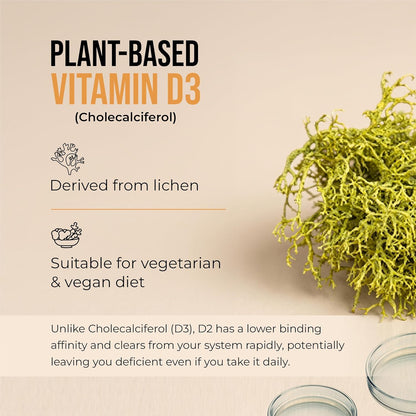 Cureveda Liposomal Vitamin D3 600 IU + Vitamin K2-7 & Turmeric | High Absorption Bone & Heart Support | Promotes Muscle Health & Immunity | 120 Tablets (120 Day Pack)