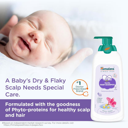 Himalaya Gentle Baby Shampoo 600ml | No Tears formula | Cleanses, softens and nourishes baby's hair