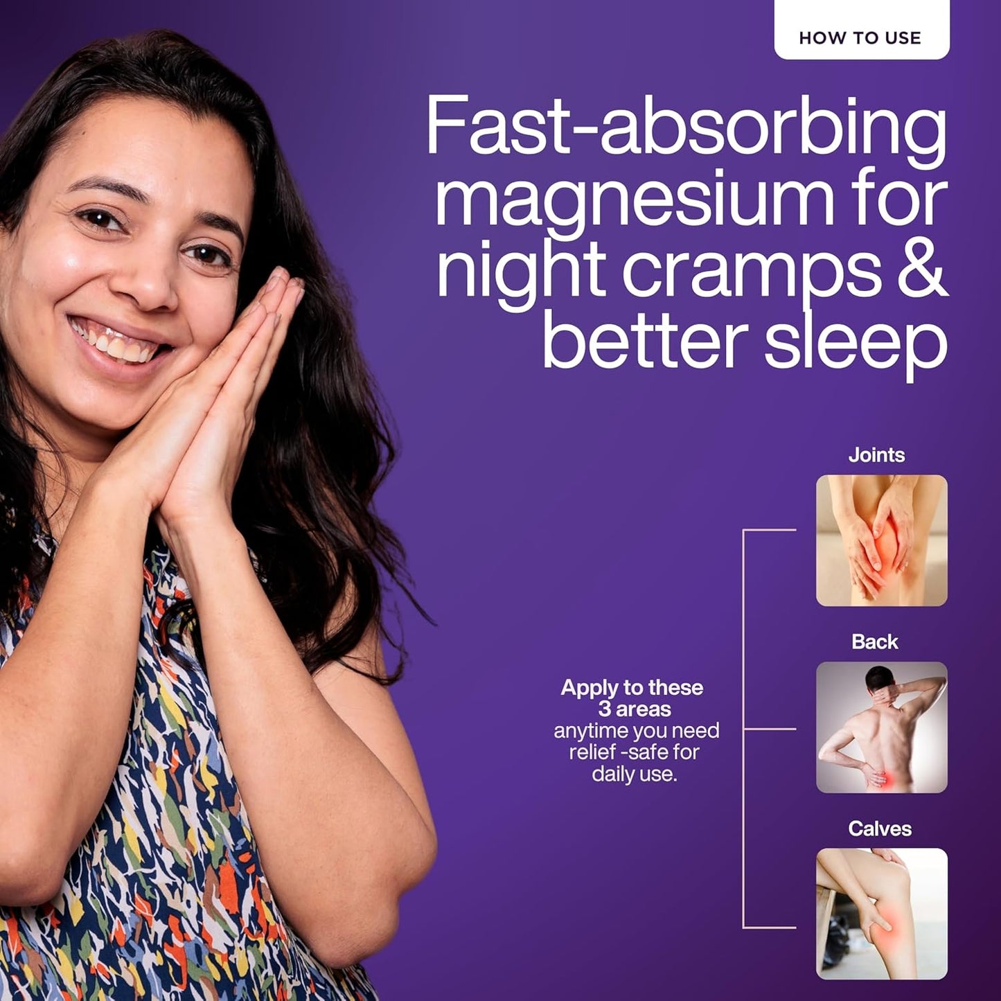 Puretive Sleep Ease Magnesium Oil â€“Natural Transdermal Topical Magnesium for Pain Relief & Fast Muscle Recovery & Deep Sleep Fast Absorbing | Calms Night-Time Restlessness | Promotes Relaxation & Better Sleep Quality | 100 ml
