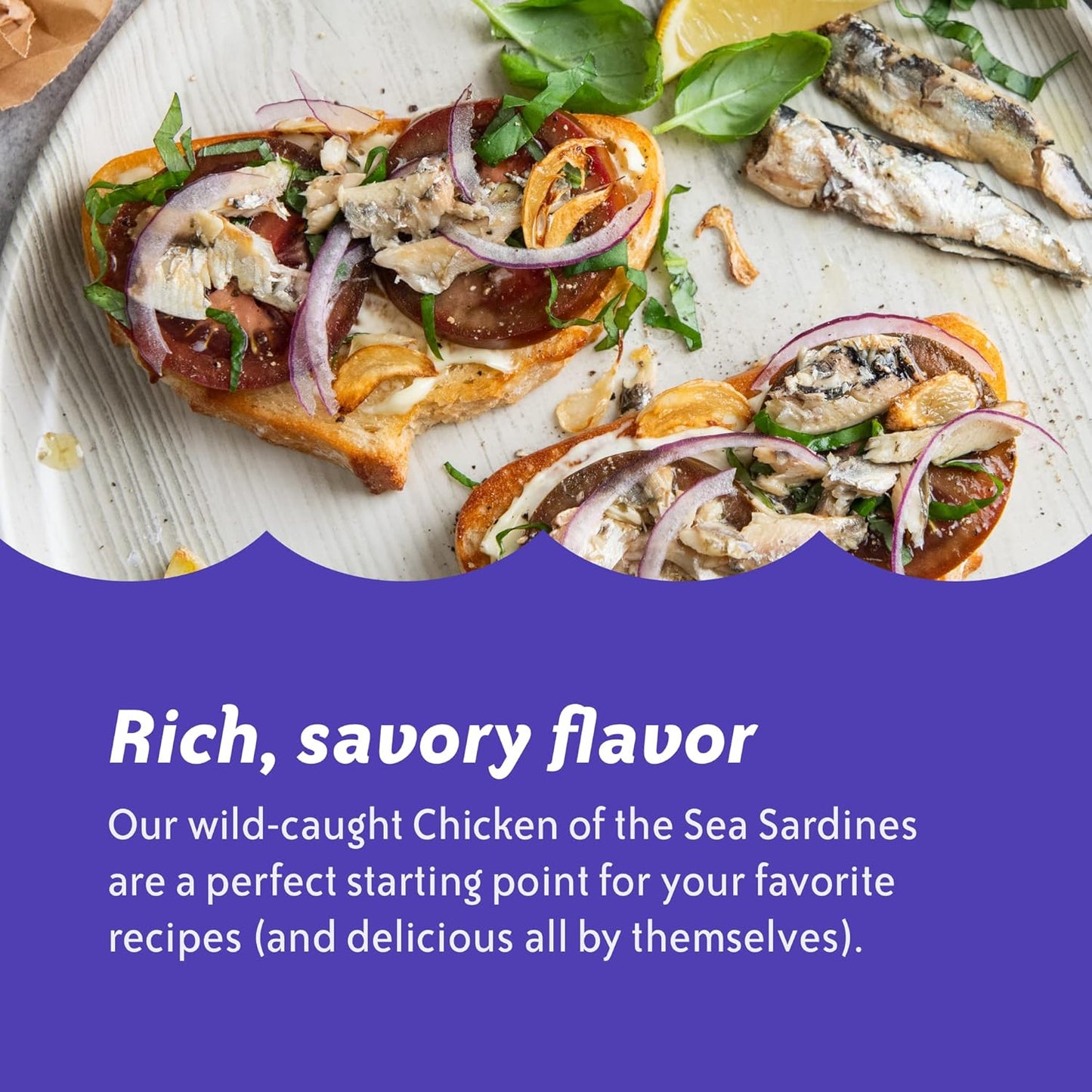 Chicken of the Sea Sardines in Mustard Sauce, 3.75 Ounce Can (Pack of 1), Wild Caught Canned Sardines