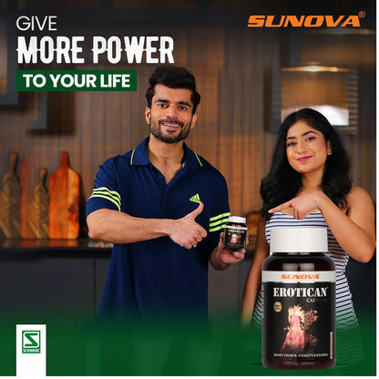 SUNOVA Erotican 60 capsules, 600 mg
