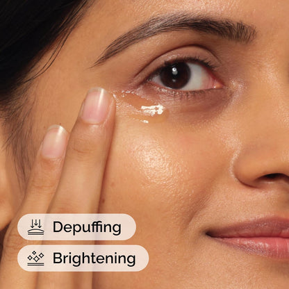 The Ordinary Caffeine Solution 5% + EGCG, Depuffing Eye Serum for Dark Circles and Tired Eyes, 30ml