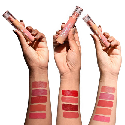 Swiss Beauty Select Turn on Glaze Liquid Lipstick| Vinyl- Like-Shine | Infused with Vitamin E and Argon Oil | Shade- Turn on Pink, 3ml |
