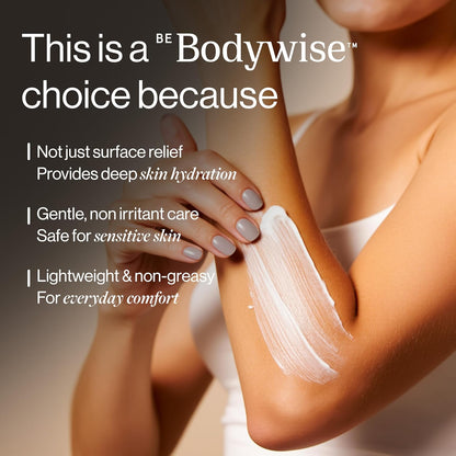 Be Bodywise 20% Urea Body Lotion 300ml | 48 Hrs Moisturization For Very Dry & Flaky Skin| Exfoliates & Repairs Skin Barrier |With Ceramides, Kokum & Mango Seed Butter | Non-Greasy & Lightweight Formula