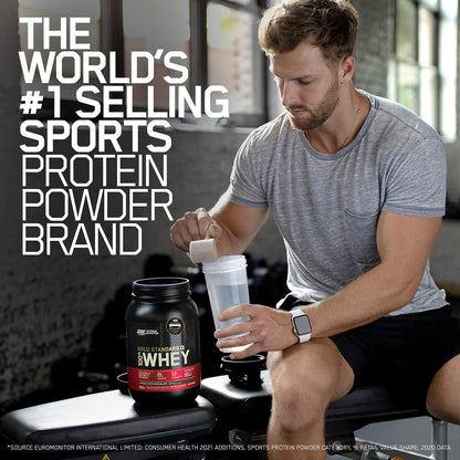Optimum Nutrition (ON) Gold Standard 100% Whey Protein Powder - 1 lb , Primary Source Isolate