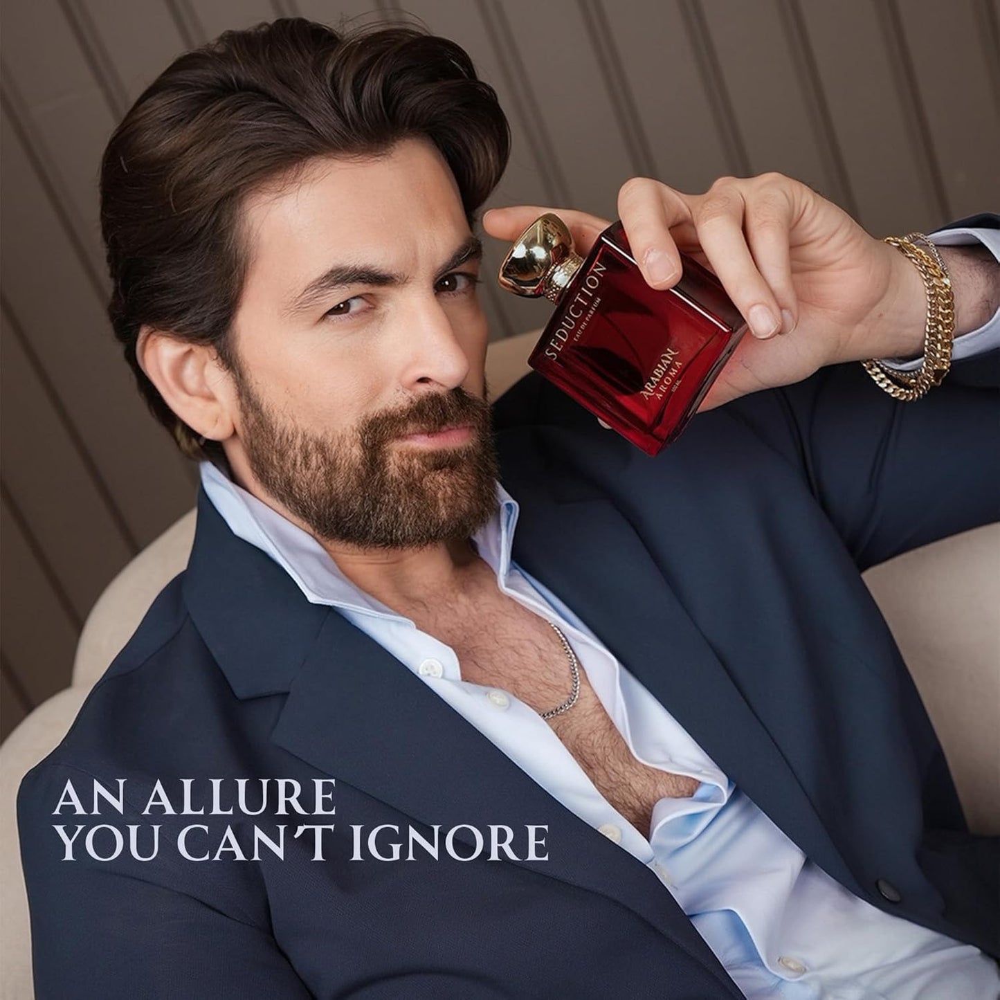 Arabian Aroma Seduction Perfume For Men, Ultimate Compliment Getter Perfume For Him, Unique & Seductive Fragrance, Liquid Eau De Perfume, 100ml