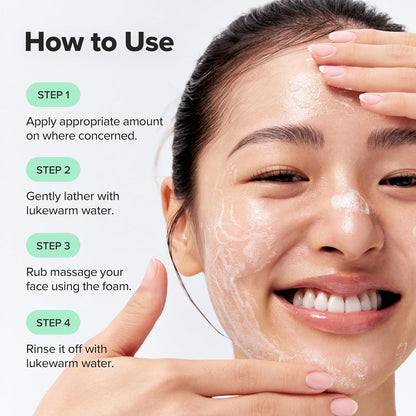 Beauty of Joseon Green Plum Refreshing Cleanser (100ml) | Deep Pore Cleansing, Gentle Facial Cleanser for Acne-Prone Skin