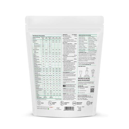 Unived Juniors Daily Nutrition - 15g Pea Protein, Electrolytes, Plant-Based Vitamins, Calcium, Iron, Zinc, Probiotics, Sugar-Free - Comprehensive Nutritional Support for Ages 7-18