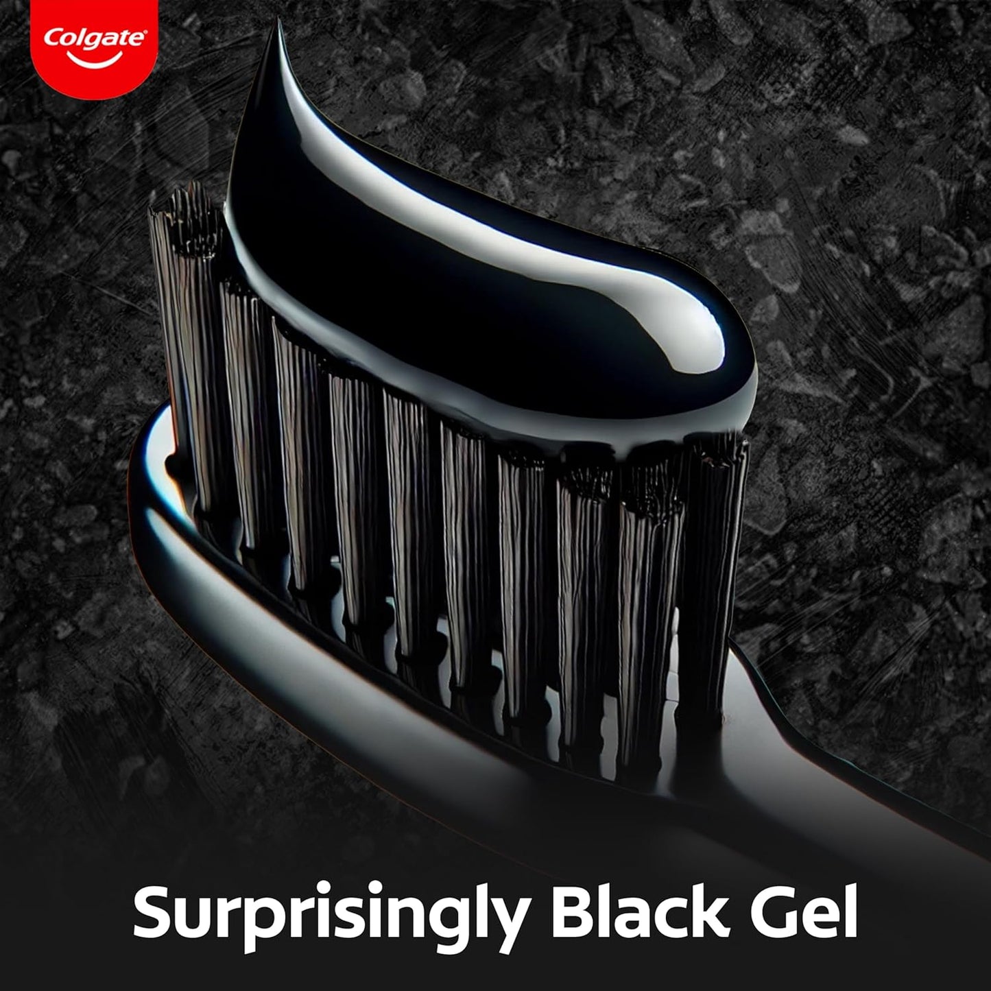 Colgate Charcoal Clean Deep Clean Oral Care Toothpaste, Bamboo Charcoal and Mint (Black Gel) 240g Saver Pack