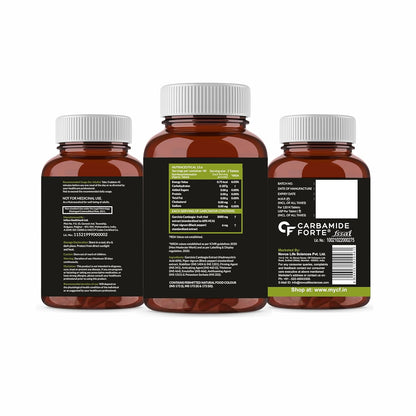 Carbamide Forte Garcinia Cambogia 3000mg 60% HCA & 6mg Piperine Per Serving | Weight Loss Supplement- 120 Veg Tablets