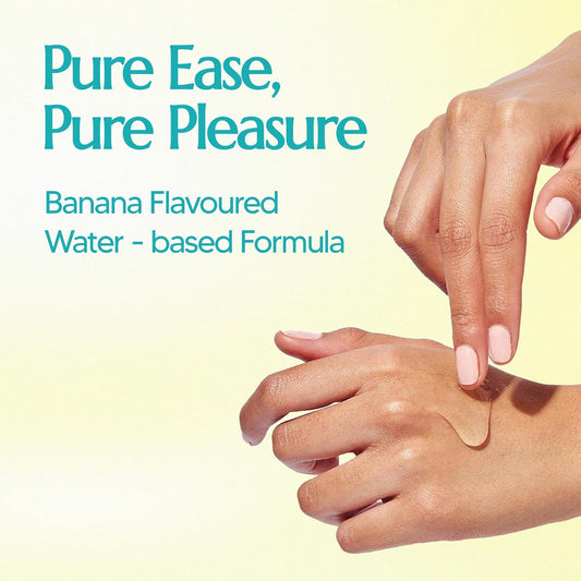 FemiSafe Ease Lube |Water-Based & Glycerin-Free Lubricant |With Aloe Vera & Banana Extract |non staining & prevent dryness |Skin friendly | 50 g