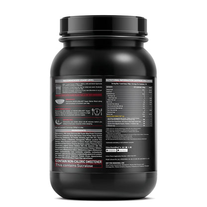 MuscleBlaze Super Gainer Black with Enhanced Gaining Formulaâ„¢- Appetite, Digestion & Testo Blend for Muscle Mass Gain (Chocolate, 1 kg / 2.2 lb)