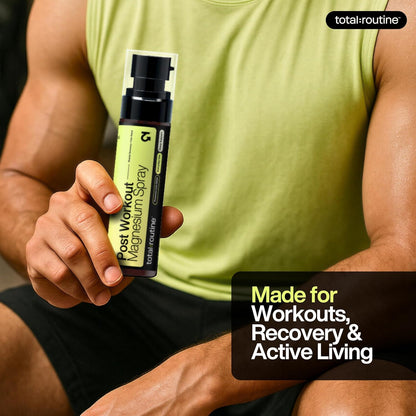 Post Workout Magnesium Spray|Pure Magnesium Chloride|Relieves Muscle Cramps, Reduces Soreness & Enhances Relaxation|For athletes, fitness enthusiasts, or anyone with muscle tension|Plant-Based, Fast-Absorbing & Non-Greasy