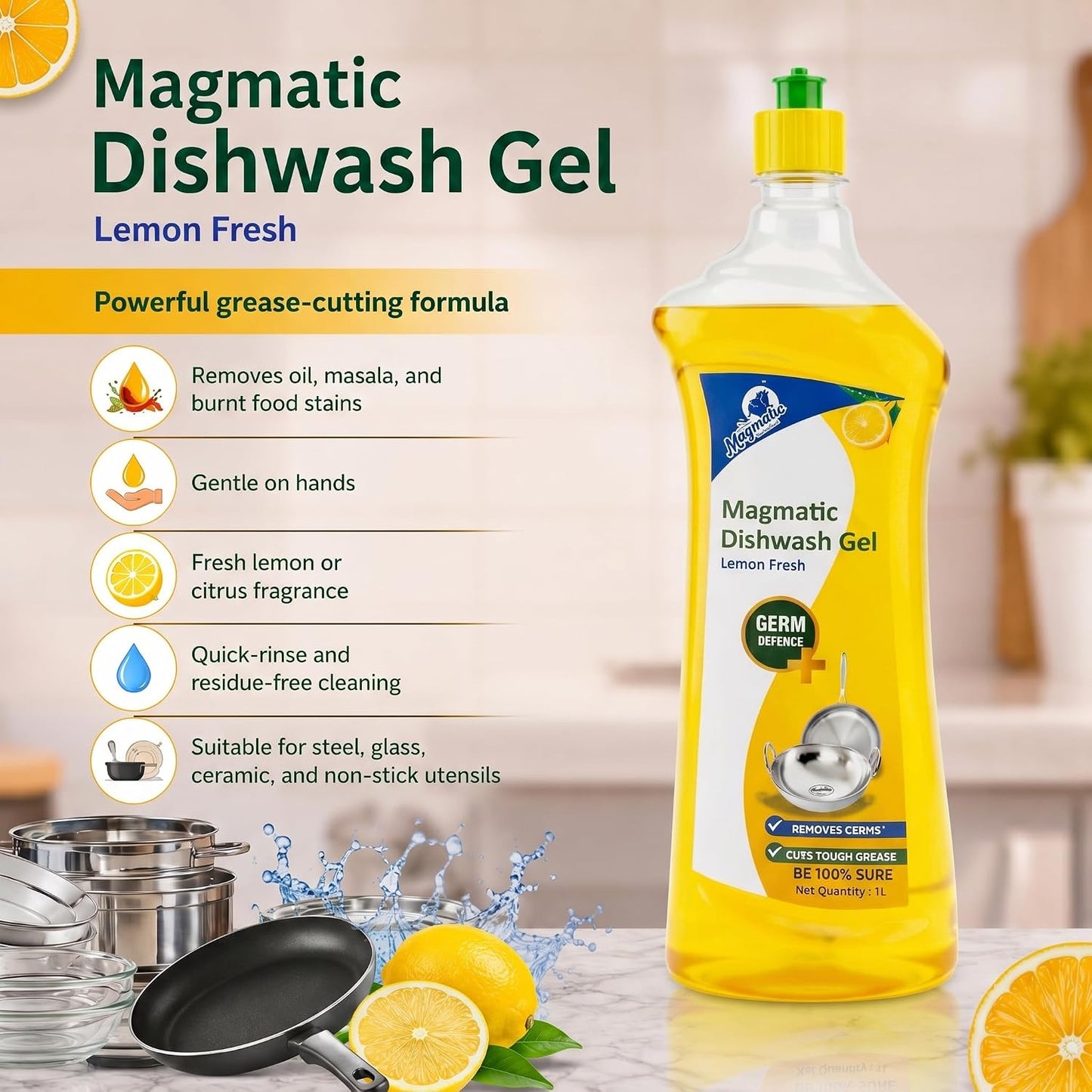 Why the Magmatic Lemon Fresh Gel Might Just Be Your Kitchen’s New Sidekick