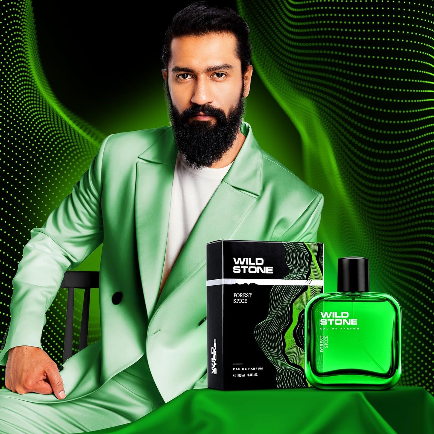 Wild Stone Forest Spice Perfume for Men, 30ml| Eau De Parfum|Premium Luxury Long Lasting Fragrance Spray for Men