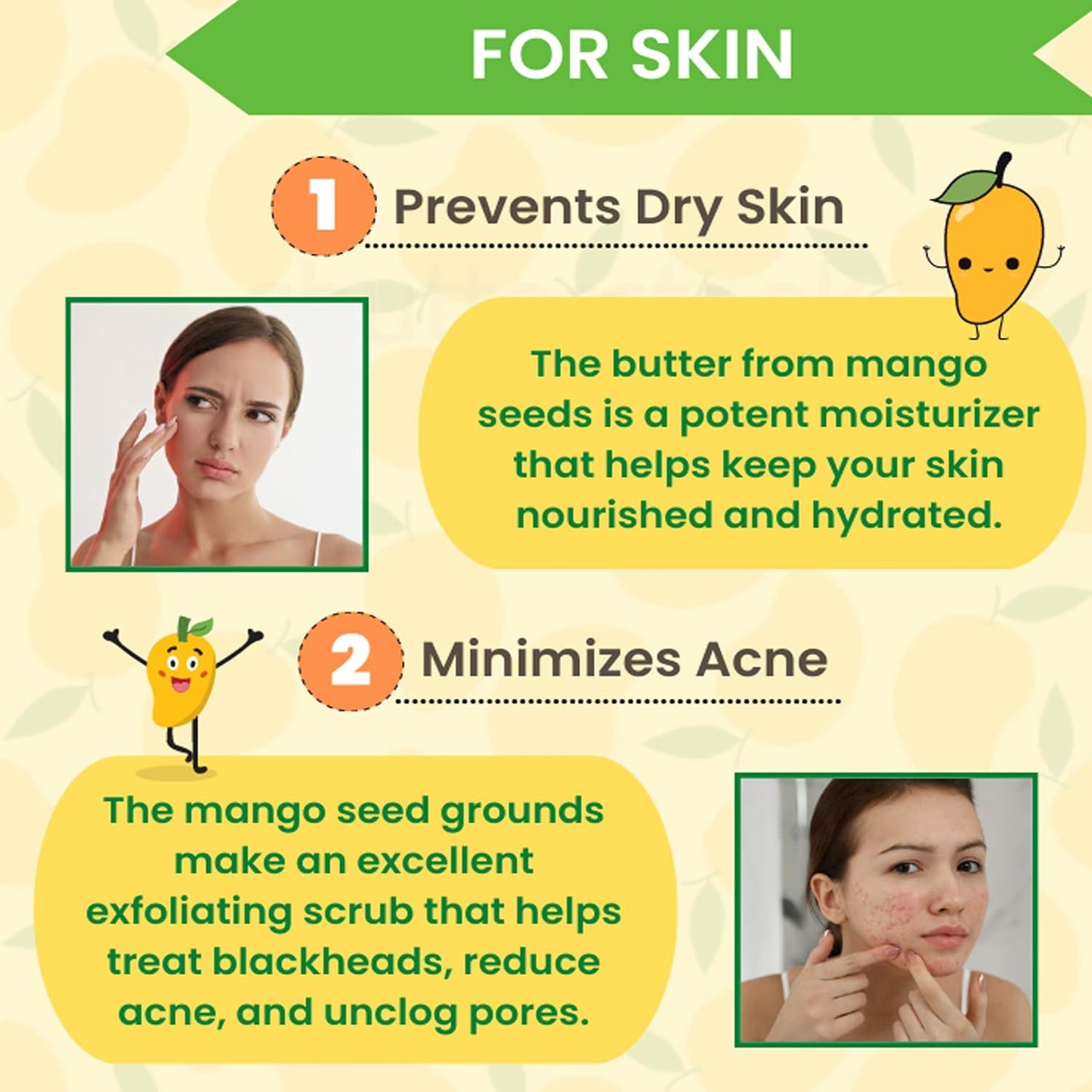 Namo Organics - Mango Seed Powder - 250 Gm - B12 Rich | No Preservatives | Double Filtered | No Added Impurities (250 Gm)