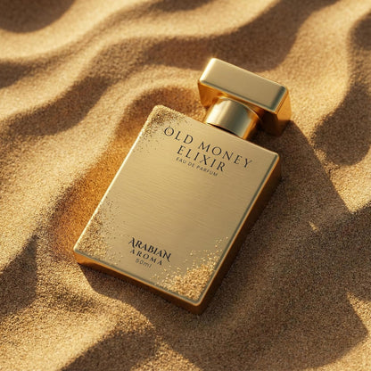 Arabian Aroma Old Money Elixir Eau de Parfum, Warm Vanilla, Coffee & Spice Long Lasting Luxury Perfume, 50ml.