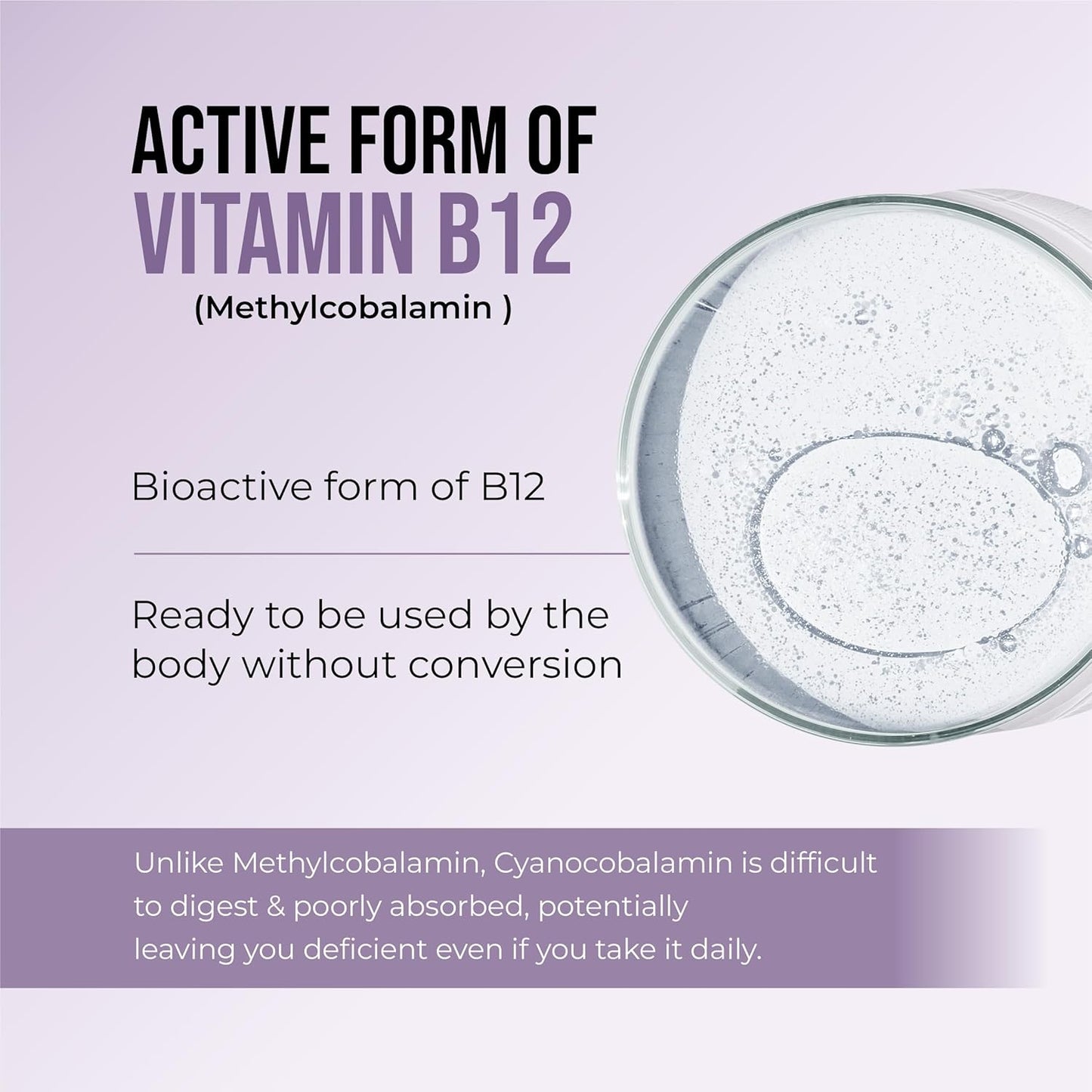 Cureveda Liposomal Vitamin B12 1500 mcg Active Methylcobalamin Aloe Vera | High Absorption Tablets for Nerve Health, Memory & Energy | 90 Tablets (90 Day Pack)