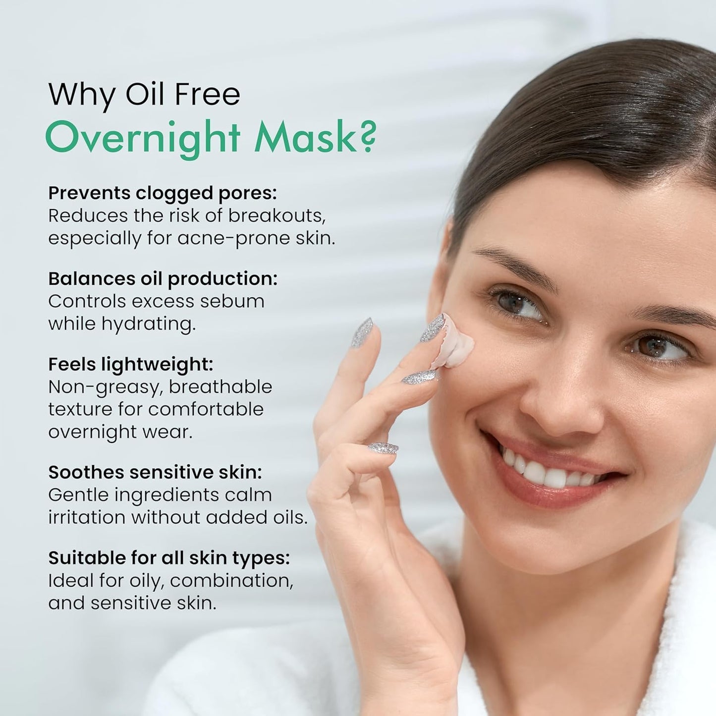 Get Nectar Happiness Overnight Glow Mask Night Serum 2% Retinol (Oil Free) with Beta-glucan & Bean Essence for Anti-Aging, Fine Lines, Wrinkles & Younger-Look (30ml)