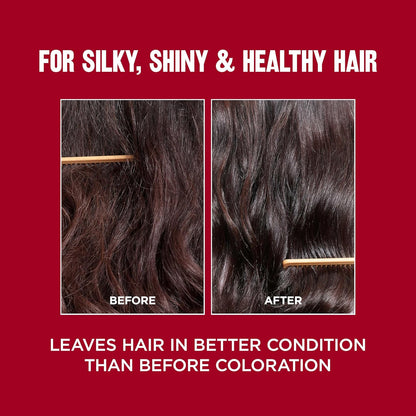 Revlon Color Silk Hair Color (3D Color Gel Technology) with Keratin, Dark Brown 3N (40 ML+40 ML +11.8 ML)