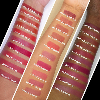 FACES CANADA Comfy Matte Creme Lipstick - Oh So Serious, 4.2g | Long Stay | Creamy Matte Finish | Intense Color | Super Hydrating & Nourishing | Single Stroke Smooth Application