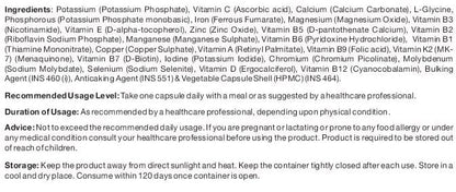 HealthyHey Nutrition MultiVitamin for Women - Multi-Vit Daily - 13 Vitamins & 10 Minerals - 90 Vegetable Capsules