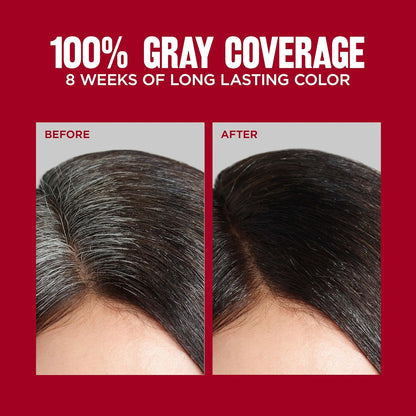 Revlon Color Silk Hair Color (3D Color Gel Technology) with Keratin, Dark Brown 3N (40 ML+40 ML +11.8 ML)