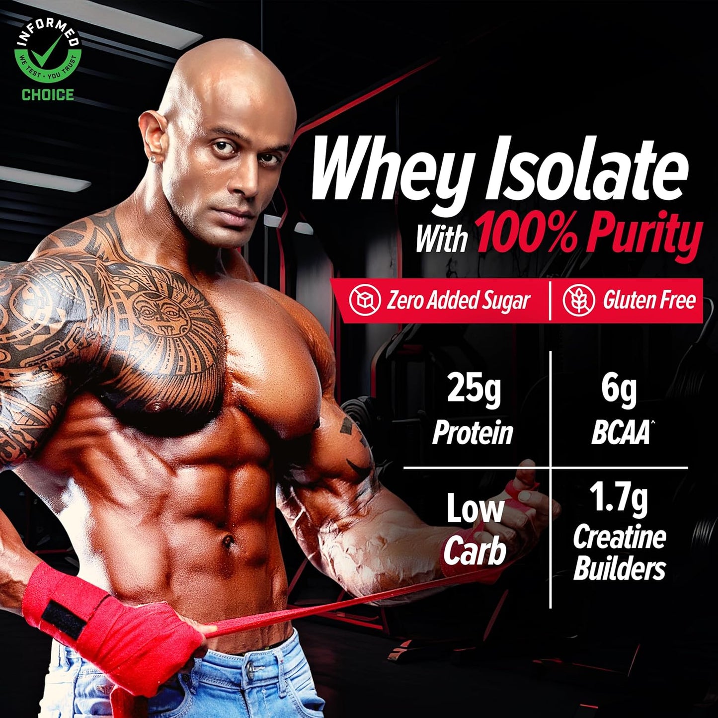 GNC Amp Pure Isolate Zero Carb | 2 Lbs | 30 Servings | Boosts Athletic Performance Builds Lean Muscles | Speeds Up Recovery | Digezyme For Easy Digestion | 25G Protein | 6G Bcaa | Chocolate Frosting