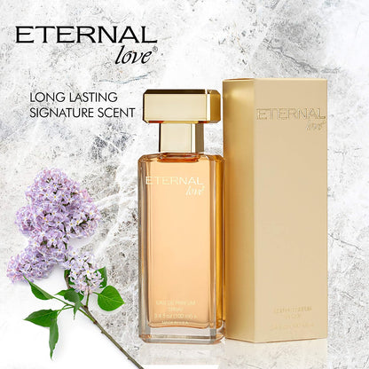 Eternal Love - Eau De Parfum for Women | Long-Lasting | Fresh & Enchanting Signature | Travel-Friendly Grooming Essential | Peach, Mandarin, & Amber Fragrance | All-Day Freshness | 100ml