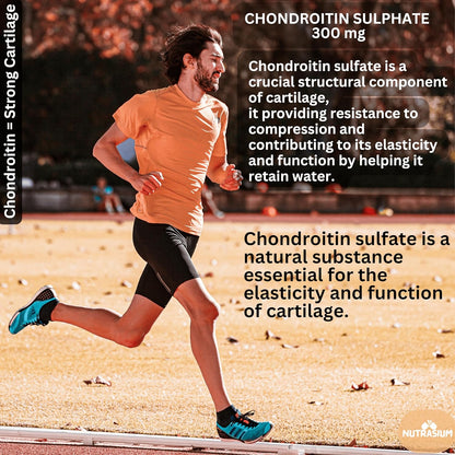 Nutrasium Glucosamine Tablets For Joint Support with Collagen & Glucosamine Chondroitin MSM | Joint Cartilage Support & Muscle Health | Joint Pain & Joint Care Supplement | 30 Tablets