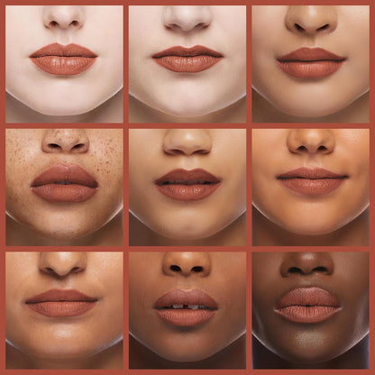 Maybelline New York Color Sensational Creamy Matte Lipstick lasts up to 12 Hours, Hydrate Lips, Rich Creamy Lipstick with Shea Butter, Available in 42 Shades - 657 Nude Nuance, 3.9g