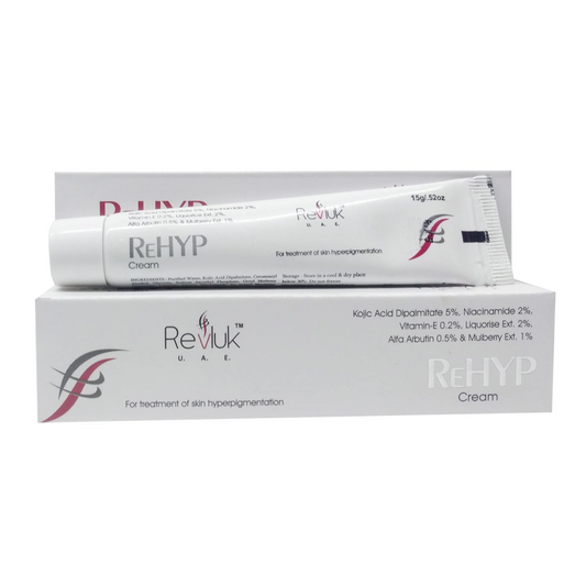 Rehyp Pigmentation Cream for Women â€“ Dark Spot Remover, Brightening Face Cream with Kojic Acid & Alpha Arbutin â€“ Paraben-Free, Dermatologically Tested â€“ 15g
