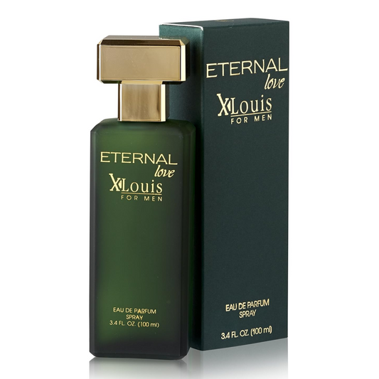 Eternal Love â€“ XLouis Eau De Parfum Men | Long-Lasting | Bright & Uplifting Start | Travel-Friendly Grooming Essential | Citrus & Woody Fragrance | All-Day Freshness | 100ml