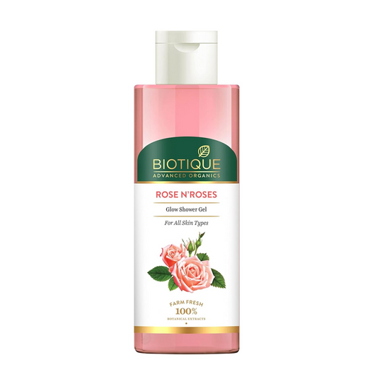 Biotique Advanced Organics Rose N'Roses Glow Shower Gel 200Ml