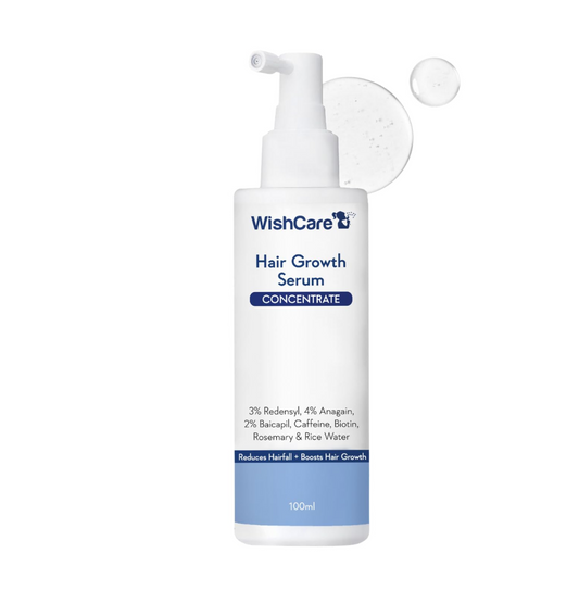 WishCare Hair Growth Serum For Scalp | 94% Saw New Hair Growth | Redensyl & Rosemary Oil | 100% Saw Hairfall Reduction | In-Vivo Tested | For Men & Women | 100ml