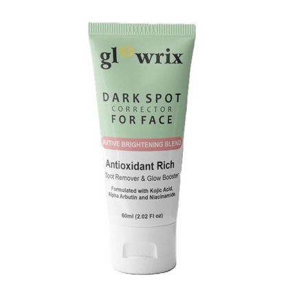 Glowrix Dark Spot Cream for Face is a powerful Ayurvedic-inspired skincare solution designed to target stubborn dark spots, acne scars, and pimple marks.
