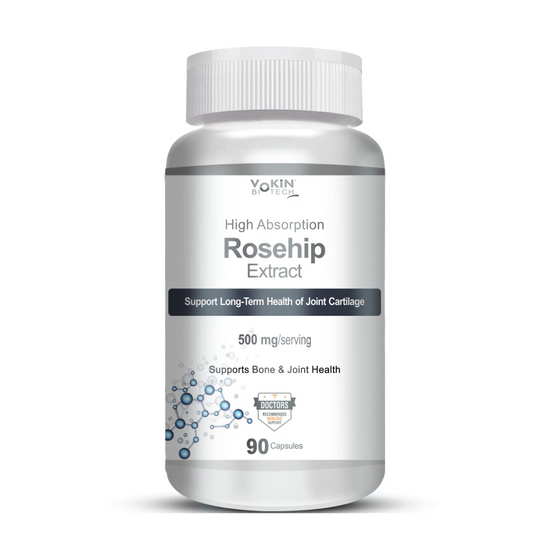 Vokin Biotech Rosehip Extract, Support Bone & Joint Health, 90 Capsules (500mg)